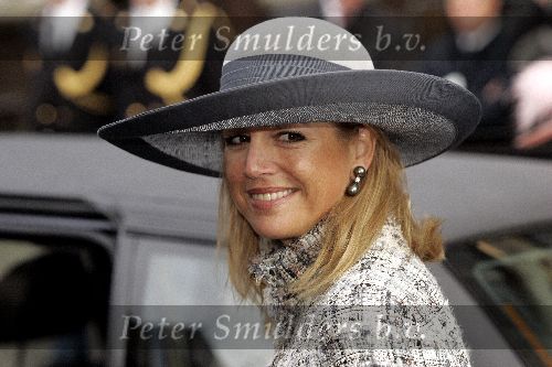 Naarden 20 oktober 2005
Trouwen Prins Floris en Aimee Sohngen in stadhuis Naarden.
Maxima