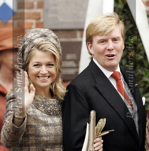 Naarden 22 oktober 2005
Huwelijk van Prins Floris en Prinses Aimee in kerk Naarden.
Prinses maxima en Prins Willem Alexander