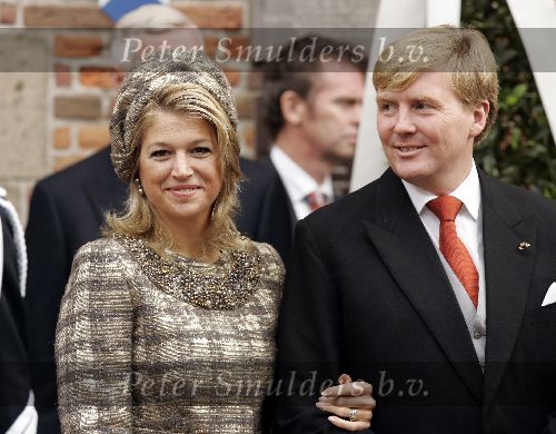Naarden 22 oktober 2005
Huwelijk van Prins Floris en Prinses Aimee in kerk Naarden.
Prinses maxima en Prins Willem Alexander