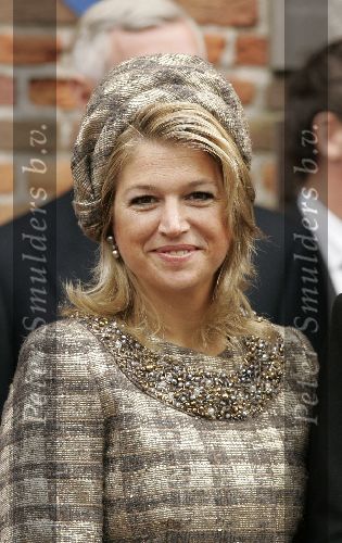 Naarden 22 oktober 2005
Huwelijk van Prins Floris en Prinses Aimee in kerk Naarden.
Prinses maxima
