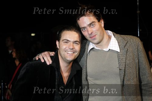 Amsterdam 19 oktober 2005
Premiere Kick off goal in  pathe arena.
Mike Starink met een vriend