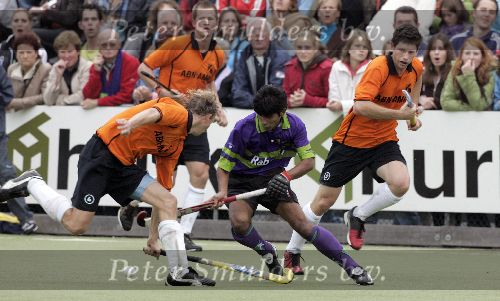 Eindhoven, 9 Oktober 2005
De eerste wedstrijd in de hoofdklasse tussen promovendus HC Eindhoven en landskampioen Oranje Zwart, eindstand 1-3 voor de landskampioen.
Nitim Kumar
