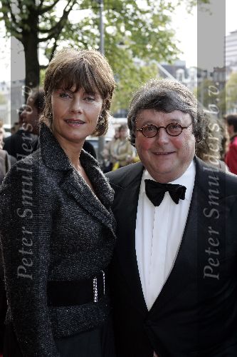 Amsterdam 2 oktober 2005
Premiere Beauty and the beast in Carre.
Oger Lusink met vrouw Coco de Meijere