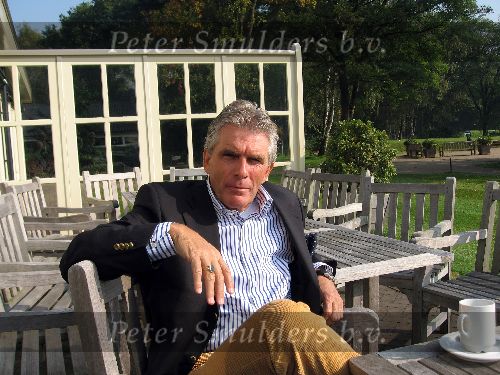 Hilversum, 6 Oktober 2005
Peter Smulders op het terras bij de Hilversumsche golfclub