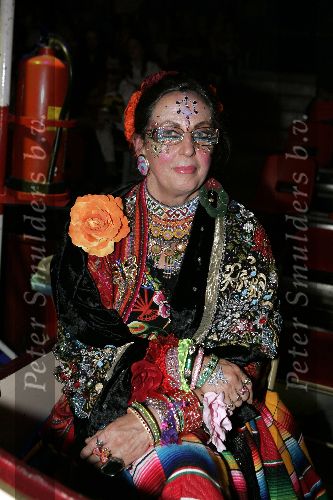 Den Haag 12 oktober 2005
Presentatie boek Henny Huisman bij circus Renz.  
Petra Heyboer