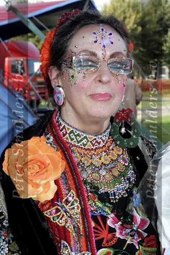 Den Haag 12 oktober 2005
Presentatie boek Henny Huisman bij circus Renz.  
Petra Heyboer