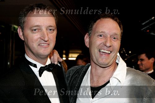 Amsterdam 21 oktober 2005
Televizierringuitreiking in ij theater.
Piet Paulusma met broer