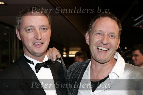 Amsterdam 21 oktober 2005
Televizierringuitreiking in ij theater.
Piet Paulusma met broer