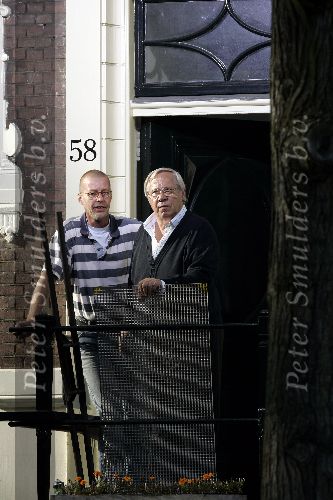 Amsterdam 5 oktober 2005
Piet Romer tijdens opnames van reclame spotje van Veilig verkeer Nederland