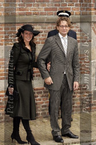 Naarden 20 oktober 2005
Trouwen Prins Floris en Aimee Sohngen in stadhuis Naarden.
Prins Bernhard jr met Annette