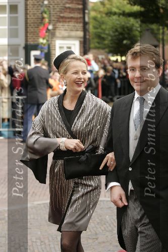 Naarden 22 oktober 2005
Huwelijk van Prins Floris en Prinses Aimee in kerk naarden.
Prins Friso en Mabel Wisse Smit