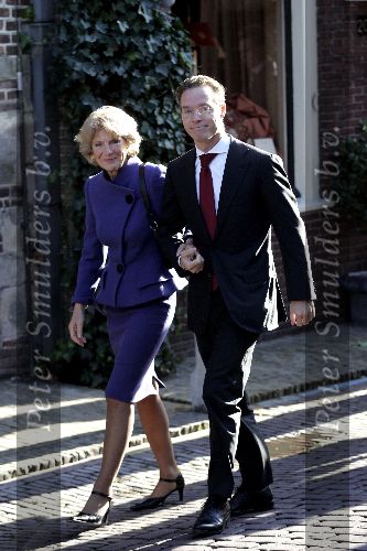Naarden 20 oktober 2005
Trouwen Prins Floris en Aimee Sohngen in stadhuis Naarden.
Prinses Irene en Prins Jaime