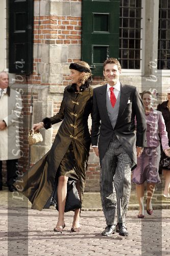 Naarden 22 oktober 2005
Huwelijk van Prins Floris en Prinses Aimee in kerk naarden.
Prinses Marilene en prins Maurits