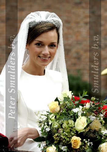 Naarden 22 oktober 2005
Trouwen Prins Floris en Aimee Sohngen in kerk naarden Vesting. 
Prinses Aimee