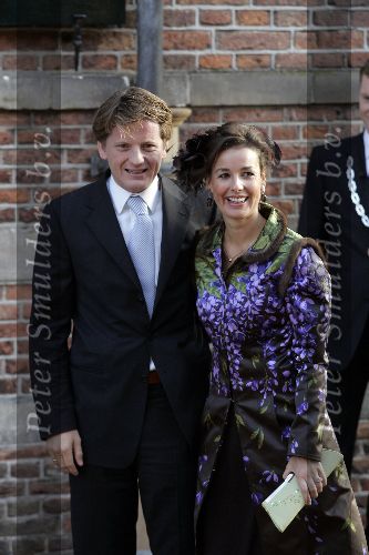 Naarden 20 oktober 2005
Trouwen Prins Floris en Aimee Sohngen in stadhuis Naarden.
Prinses Anita met prins Pieter Christiaan