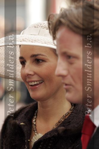 Naarden 22 oktober 2005
Huwelijk van Prins Floris en Prinses Aimee in kerk Naarden.
Prinses Anita