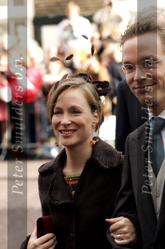 Naarden 22 oktober 2005
Huwelijk van Prins Floris en Prinses Aimee in kerk naarden.
Prinses Margarita en Prins jaime