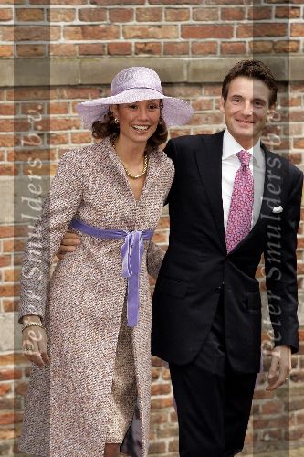Naarden 20 oktober 2005
Trouwen Prins Floris en Aimee Sohngen in stadhuis Naarden.
Prinses Marilene en Prins Maurits