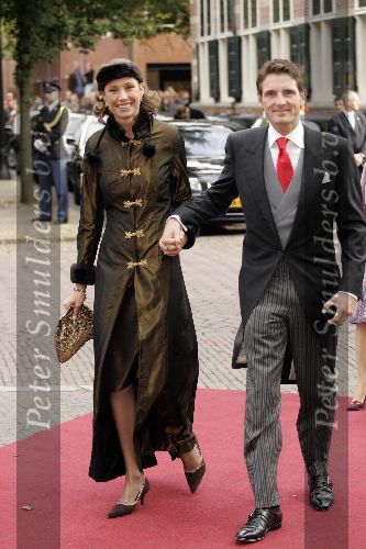 Naarden 22 oktober 2005
Huwelijk van Prins Floris en Prinses Aimee in kerk naarden.
Prinses Marilene en prins Maurits