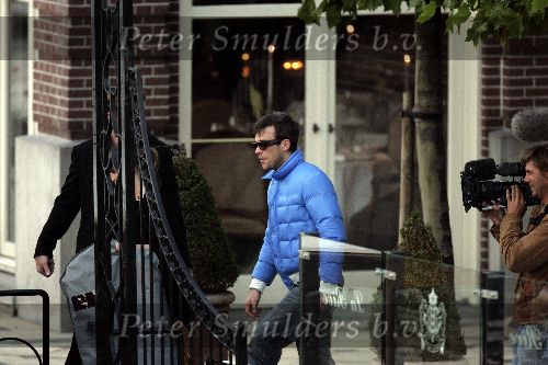 Amsterdam 5 oktober 2005
Robbie Williams vertrekt met boot bij Amstel Hotel