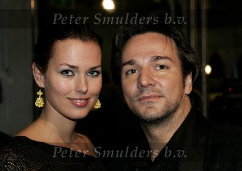 Amsterdam 21 oktober 2005
Televizierringuitreiking in ij theater.
Spiros met vriendin