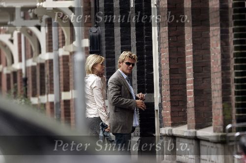 Amsterdam 14 oktober 2005
Tooske Breugem en Bastiaan Ragas bij nieuwe huis