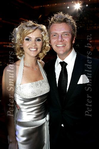 Amsterdam 21 oktober 2005
Uitreiking televizier ring in ij theater.
Tooske Breugem en Bastiaan Ragas
