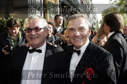 Amsterdam 2 oktober 2005
Premiere Beauty and the beast in Carre.
Willem Nijholt met vriend