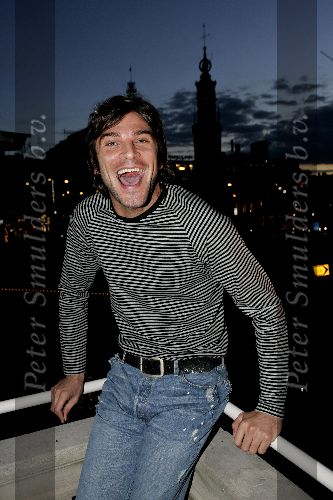 Amsterdam 2 oktober 2005
Opnames cd hoes Xander de Buisonje bij hotel l Europe.