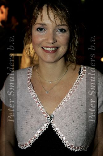 Amsterdam 21 oktober 2005
Televizierringuitreiking in ij theater.
Yvonne Jaspers