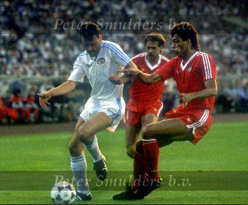 25 mei 1988
Finale europacup I PSV-Benfica, eindstand 0-0
Edward Linskens