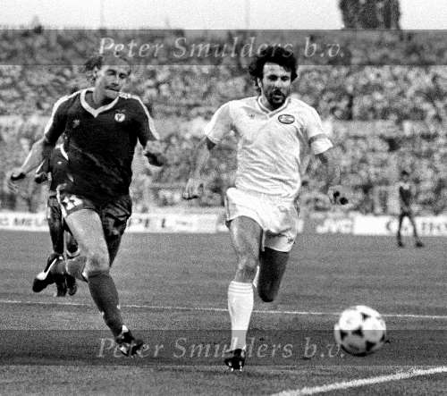 Stuttgart 25 mei 1988 PSV-Benfica 0-0
PSV Wint de Europacup I Seizoen 1987/1988
Erik Gerets