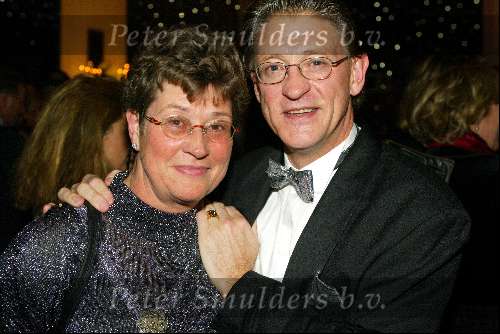 Breda 16 december 2002
Princess kerstborrel  2002
Gerrie Kneteman met zijn vrouw Greet Kneteman