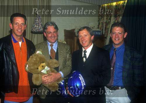 Jan Gisbers, Gerrie Kneteman Steven Rooks en Harry Janssen