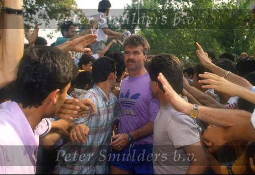 Guus Hiddink als trainer bij Fenerbache
