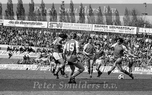 Utrecht 1980 De laatste wedstrijd in stadion \\\