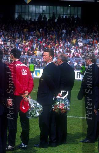 Louis v Gaal en Gerard v d Lem bij het Kampioensschap van AJAX Seizoen 1995 1996
Bobby HaarmsTonny Pronk