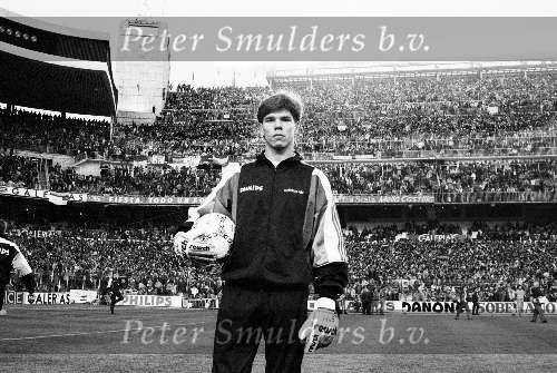Madrid  april 1988 
Patrick lodewijks als reserve doelman
