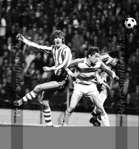 Eindhoven 4 november 1981 PSV-Rapid Wien voor de europacup 1
Eindstand 2-1
Rob Landsbergen