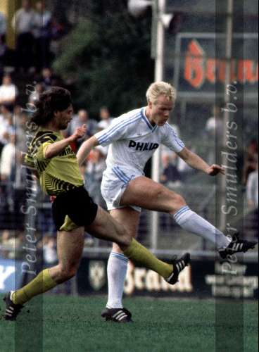 1988 Ronald Koeman in de bekerfinale tegen Roda JC 1988