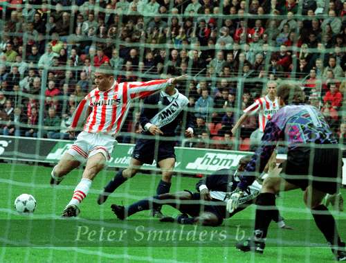Eindhoven,9 april 1995
PSV-Utrecht
Ronaldo
