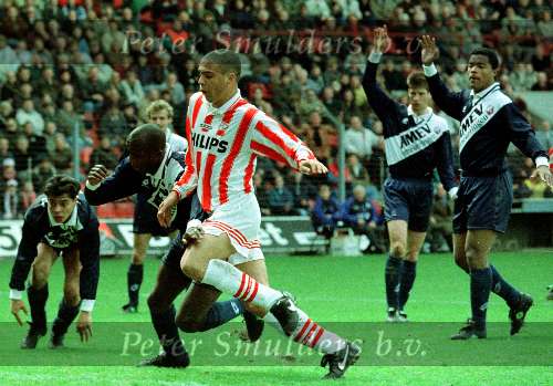 Eindhoven,9 april 1995
PSV-Utrecht
Ronaldo