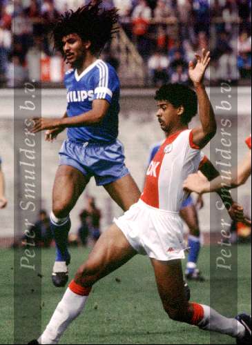 Ruud Gullit contra Frank rijkaard 1987
Ajax-PSV