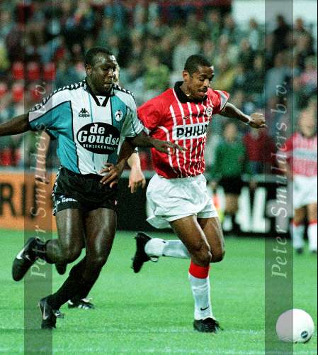 Eindhoven, 20 September 1997
PSV-Sparta, eindstand 4-2
Vampeta