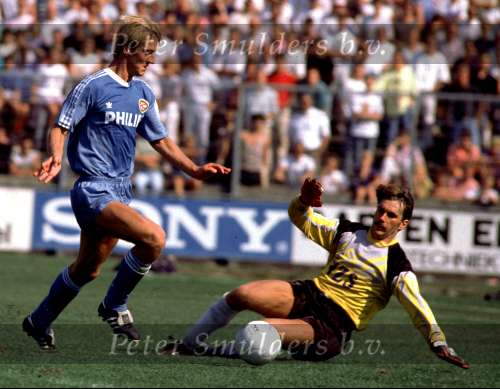 1990 PSV-Willem II
Wim Kieft in aktie