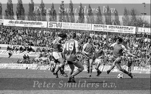 Utrecht 1980 De laatste wedstrijd in stadion \\\