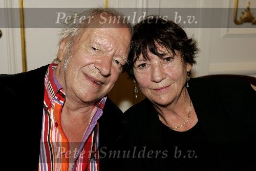 Amsterdam 2 september 2005
Presentatie boek Ramses Shaffy in hotel l\'europe.
Ramses  Shaffy met Kitty Courbois