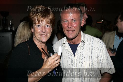 Amsterdam 4 september 2005
Presentatie Braun staafmixer.
Pamela Teves met een vriend