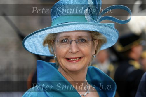 Den Haag 19 september 2006
Prinsjesdag 2006 Agnes v Ardenne met hoedje
