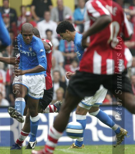 Eindhoven, 17 September 2006
Kompetitiewedstrijd PSV-Feyenoord, eindstand 2-1
Andre Bahia